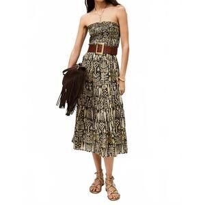 NEW BASH piala dress in kaki